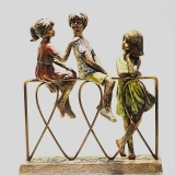 小孩 y15450 立體雕塑.擺飾-人物立體擺飾-西式人物